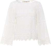 Rue de Femme ¤ Colette Blouse RdF ¤ Kvinde Offwhite Langærmede Bluser ...