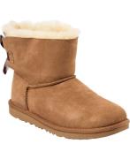 UGG Mini Bailey Bow II Chestnut Støvler Str 21 - hos Magasin