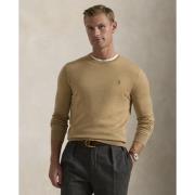 Polo Ralph Lauren 2/30 Merino WL Rwslsl-plo Mand Camel Melange Sweater...