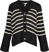 Object Objester LS Cardigan A DIV Kvinde Black/sandshell Cardigans Str...