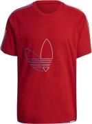 adidas FTO TEE Mand Red Kortærmede T-shirts Str L - Bomuld hos Magasin