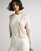 Ted Baker Aiyleen Merino Low V Cardi Kvinde Camel Cardigans Str XL /5 ...