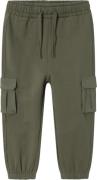 Name It Nmmneil Nreg Sweat Pant BRU Str 92 - Tea Leaf Bukser Bomuld ho...