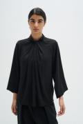 InWear Kotoiw Blouse Kvinde Black Langærmede Bluser Loose Fit Str 36 -...