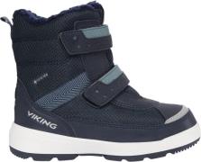 Viking Play Reflex Warm GTX 2V Navy/charcoal Støvler Str 29 - Gummi ho...