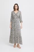 Atelier Rêve Iromine DR Kvinde Omine Flower Print Maxi Kjoler Loose Fi...