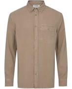 Filippa K Zachary Shirt Mand Faded Khak Langærmede Skjorter Str 46 - h...