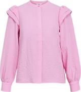 Object Objsophie L/S Shirt 131 Kvinde Pastel Lavender Langærmede Bluse...