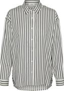 Vero Moda Vmivy LS Loose Shirt VMA Kvinde Birch/black Langærmede Skjor...