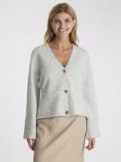 Neo Noir Pixie Knit Cardigan Kvinde Light Grey Melange Cardigans Str 4...