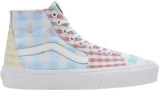 Vans Sk8hi Tapered Kvinde (Gingham Block)Pasteltrwt Sneakers Str 39 - ...