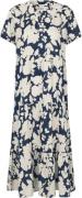 Lollys Laundry Freddyll Midi Dress SS Kvinde Flower Print Midi Kjoler ...