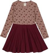 Müsli by Green Cotton Apple Swing l/s Dress Str 128 - Daydream/ Cabern...