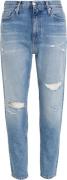 Calvin Klein MOM Jean Kvinde 1aa Straight Jeans Str 25/NI - hos Magasi...