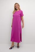 Kaffe Kacelina Dress Kvinde Rose Violet Maxi Kjoler Regular Fit Str M ...