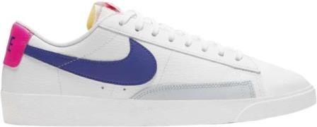 Nike Wmns Nike Blazer LOW Kvinde White/concord-hyper Pink-pure Sneaker...