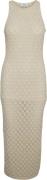 Vero Moda Vmevelyn SL Crochet 7/8 Dress VMA N Kvinde Birch Maxi Kjoler...