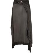 Diesel Omalory-long Skirt Kvinde 9dm Maxi Nederdele Str L - hos Magasi...