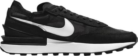 Nike Waffle One Sneakers Kvinde Black/white-orange Sneakers Str 39 - G...