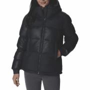 Columbia Pike Lake II Insulated Hooded Puffer Jacket Kvinde Black Dunj...