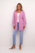 Kaffe Kaalioma Knit Cardigan Kvinde Cyclamen Melange Cardigans Str L -...