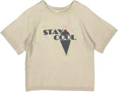 Fliink Favo ICE Tshirt Str 3Y/98 Unisex - Sandshell Kortærmede T-shirt...