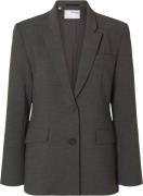 Selected Femme Slfrita LS Classic Blazer DGM Noos Kvinde Grå Blazere S...