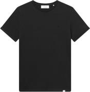 Les Deux Nørregaard Tshirt Tonal Mand Sort Kortærmede T-shirts Str L -...