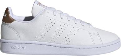 adidas Advantage Sneakers Kvinde Hvid Sneakers Str 38 - Læder hos Maga...