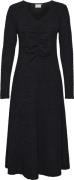 Kaffe Karonia Dress Kvinde Black Deep Midi Kjoler Str L - hos Magasin