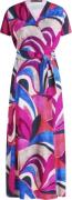 Betty Barclay Kleid Lang 1/2 Ar Kvinde Pink/blue Maxi Kjoler Str 40 - ...