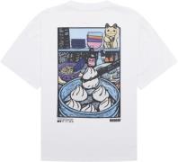 Woodbird Wbbaine Dimsum Tee Mand White Kortærmede T-shirts Str L - hos...