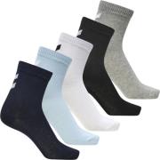 Hummel Hmlmake MY DAY Sock 5pack Str 24_27 - Blå Strømper hos Magasin