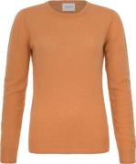 SPARKZ Copenhagen Pure Cashmere Oneck Pullover Kvinde Red Sand Sweater...