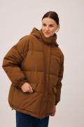 Magasin Enya 2 GRS Water Repellent Puffer Jacket Kvinde Tobacco Brown ...