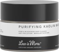 Less Is More Organic Purifying Kaolin Mask 50 ml. 50 ml - Ansigtsmaske...