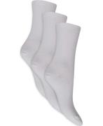 Decoy Decoy Ankle Sock Orgcotton 3pk Ankelstrømper Str 37-41 - hos Mag...