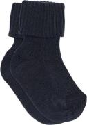 mpKids Cotton rib Baby Socks Str 22/24 - Navy Strømper hos Magasin