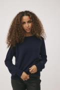 Magasin Mabel 2 100% Cashmere Kvinde Navy Sweaters Str L Cashmere