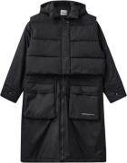 H2OFAGERHOLT Warm Rain Jacket Kvinde Black Regnjakker Str L - Nylon ho...