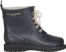 ILSE JACOBSEN Short Rubberboot Kvinde Blå Gummistøvler Str 40 - hos Ma...