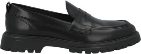 Bianco Biagil Penny Loafer Polido Mand Black Loafers Str 45 - hos Maga...