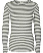 Magasin Milla 1G Kvinde Light Grey Mel / Star White Stripe Langærmede ...