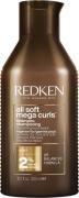 Redken All Soft Mega Curls Shampoo 300ml 300.0ml - Shampoo hos Magasin