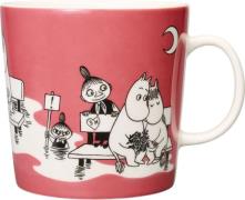 Moomin Arabia Mumi 40 cl Krus Rosa Rosa - Kopper Med Hank hos Magasin