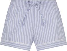 Hunkemöller Short Cotton Stripe Natbukser Str L - hos Magasin