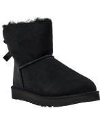 UGG Mini Bailey Bow II Kvinde Black Vinterstøvler Str 42 - hos Magasin