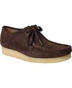 Clarks Originals Wallabee Mand Dark Brown Suede Sejlersko Str 41 - hos...