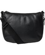 Mandarina Duck Mellow Leather Hobo / Nero 29x22x10 - Skuldertasker hos...