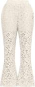 Selected Femme Slfkarola HW Flared Lace Pant B Kvinde Sandshell Flare ...